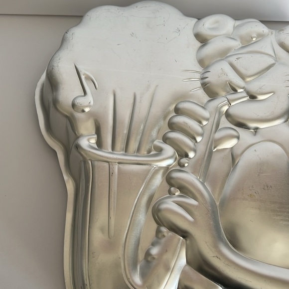 Vtg 1982 Wilton Cake Pan Pink Panther Playing The Saxophone 502-3902 Jazzy Cat - Picture 3 of 5
